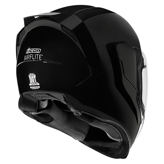Icon Airflite Helmet - Gloss Black - XS