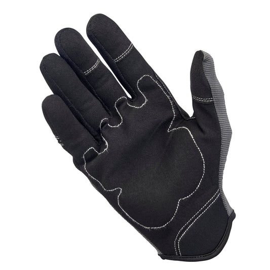 Biltwell Moto Gloves - Grey / Black