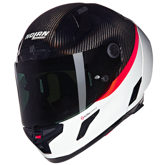 Nolan X-804 RS Doc 346 Helmet - Black / White / Red