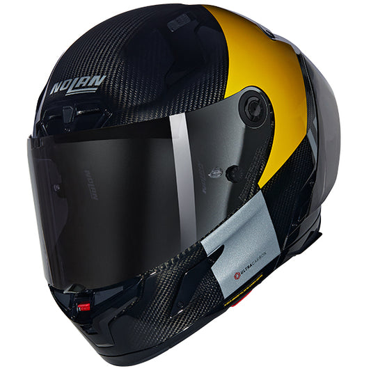 Nolan X-804 RS Combo Gara 350 Helmet - Black / Yellow