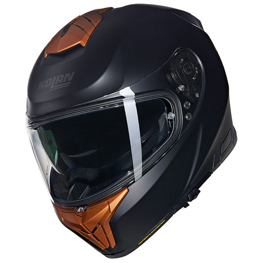 Nolan N80-8 Classico Nobile 311 Helmet - Black / Orange