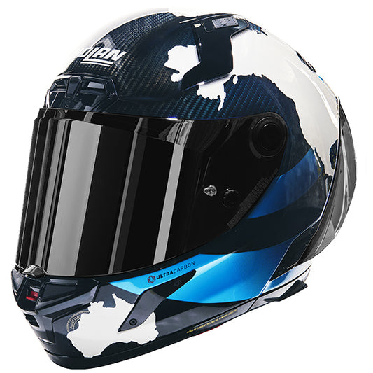 Nolan X-804 RS Checa Spec Edit 355 Helmet - Black / Blue