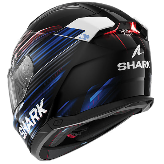 Shark Skwal I3 Light-Blur Helmet KRB - Black / Red / Blue