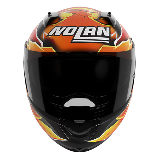 Nolan N60-6 Sport Iannone Replica 360 Helmet - Orange / Black