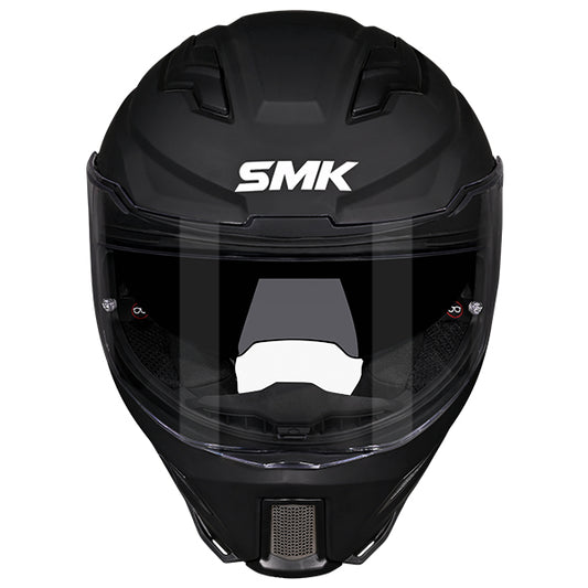 SMK Agnar Unicolour Helmet MA200 - Matt Black