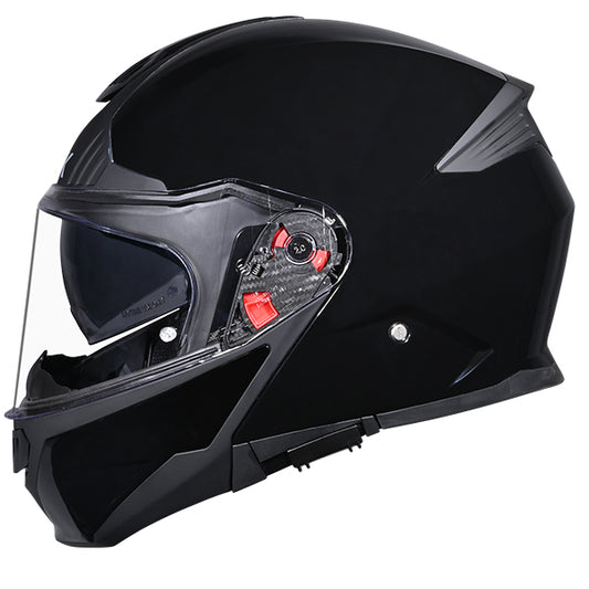 SMK Gullwing Unicolour Helmet GL200 - Black