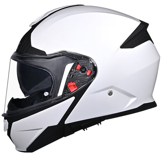 SMK Gullwing Unicolour Helmet GL100 - White