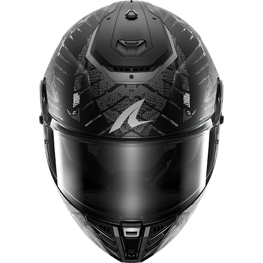 Shark Spartan RS Reptaia Helmet MAT KAA - Matt Black / Antracite