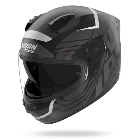 Nolan N60-6 Eclettic 352 Helmet - Black / Grey
