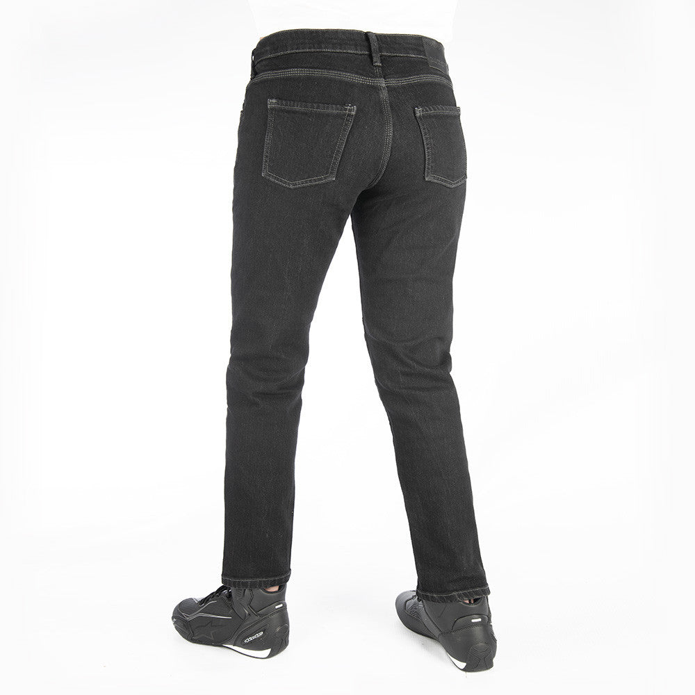 Oxford Original Approved AA Motorcycle Jean Slim Ladies Black