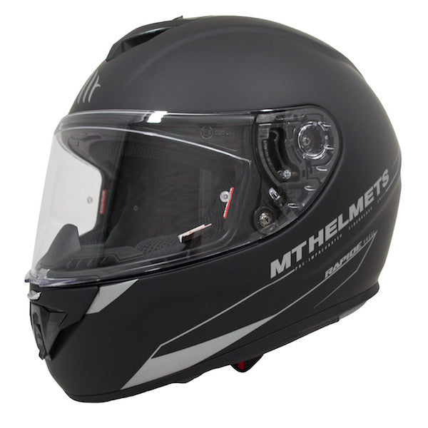 MT Rapide Helmet - Matt Black