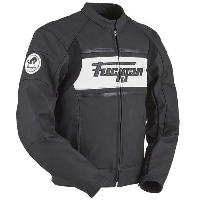 Furygan Houston II 2 Jacket - Black / White