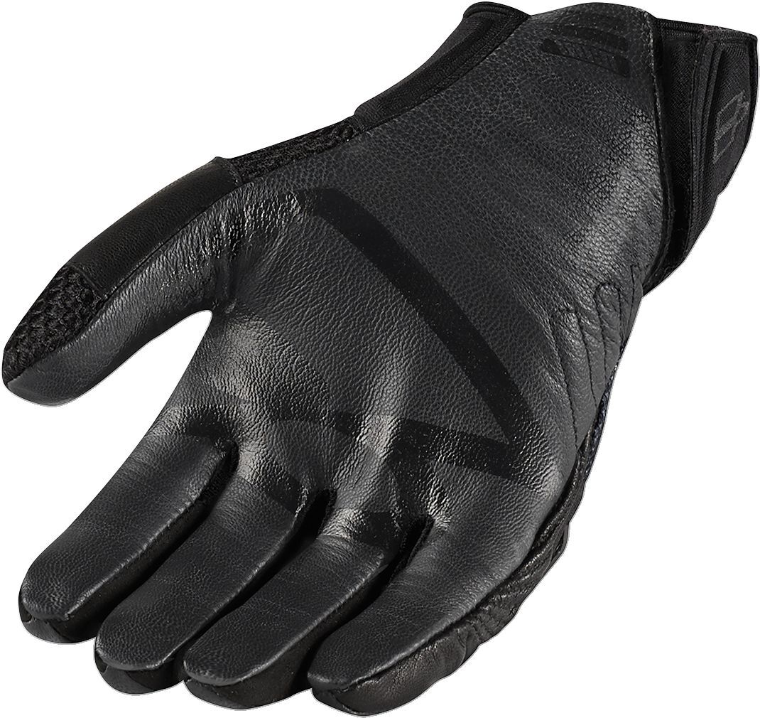 Icon Overlord Mesh Gloves - Stealth Black