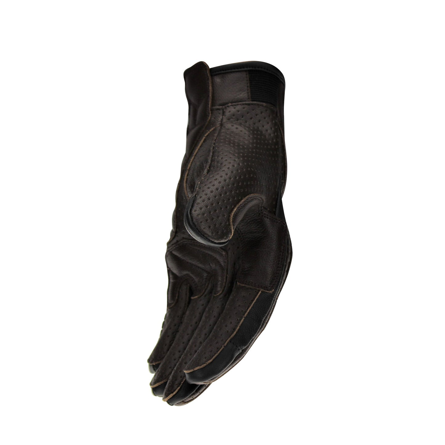 Viper Retro Stripe Leather Gloves - Black / Brown