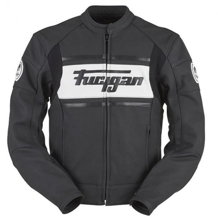 Furygan Houston II 2 Jacket - Black / White