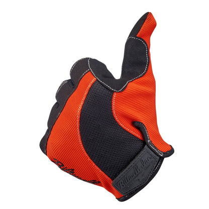 Biltwell Moto Gloves - Orange / Black