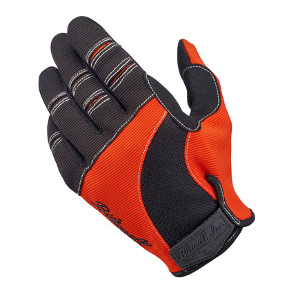 Biltwell Moto Gloves - Orange / Black