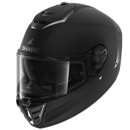 Shark Spartan RS Blank Helmet Mat KMA - Matt Black