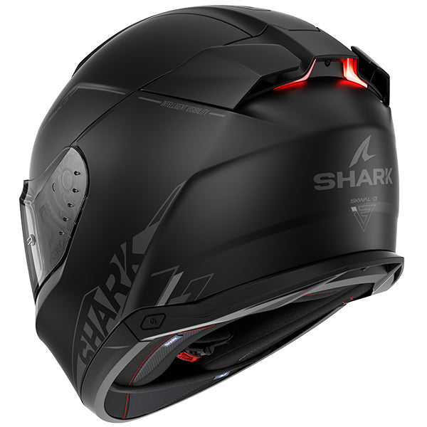 Shark Skwal I3 Blank Helmet MAT KAK - Matt Black