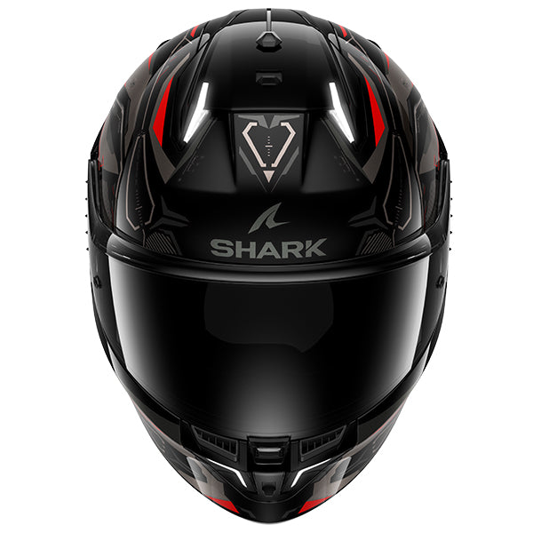 Shark Skwal I3 Linik Helmet KAR - Black / Anthacite / Red