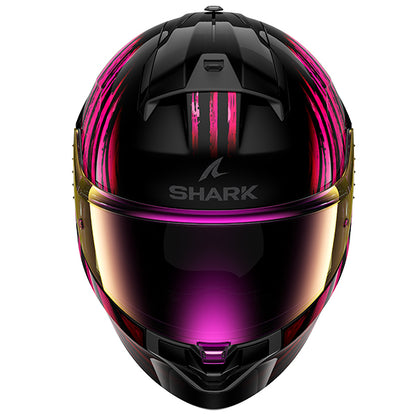 Shark Ridill 2 Assya Helmet - Black / Pink KVV