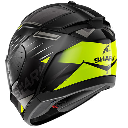 Shark Ridill 2 Bersek Helmet - Black / Green KGA