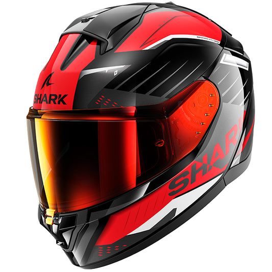 Shark Ridill 2 Bersek Helmet - Black / Red KRA