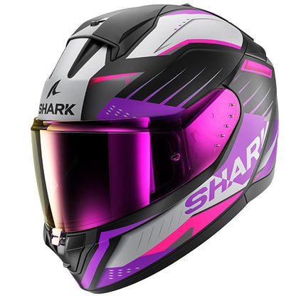 Shark Ridill 2 Bersek Helmet - Mat Black / Pink KVV