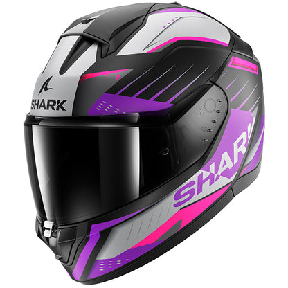 Shark Ridill 2 Bersek Helmet - Mat Black / Pink KVV