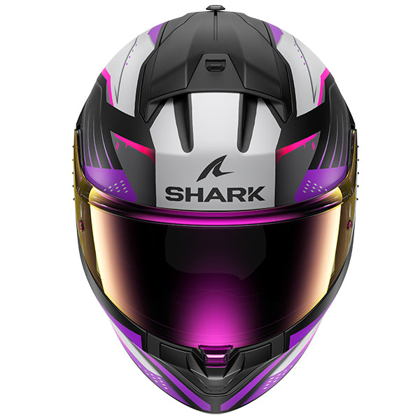 Shark Ridill 2 Bersek Helmet - Mat Black / Pink KVV