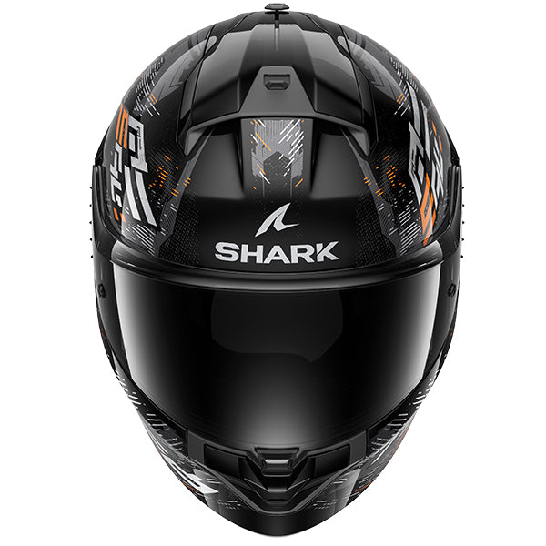 Shark Ridill 2 Molokai Helmet - Black / Orange KSO