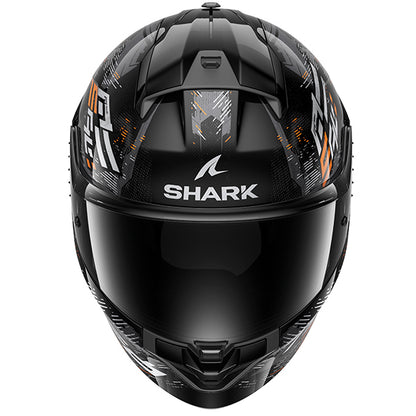 Shark Ridill 2 Molokai Helmet - Black / Orange KSO