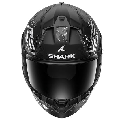 Shark Ridill 2 Molokai Helmet -  Matt Black / White KWS