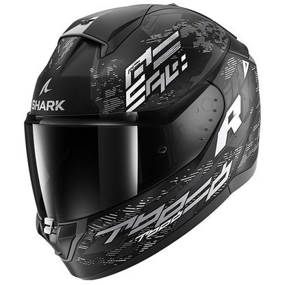 Shark Ridill 2 Molokai Helmet -  Matt Black / White KWS