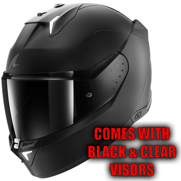 Shark Skwal I3 Dark Shadow Helmet MAT KMA - Matt Black