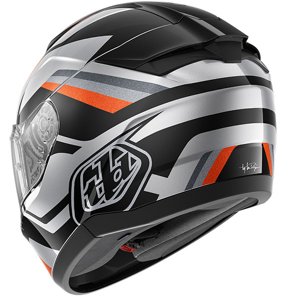 Shark Ridill 2 Apex Helmet - Silver / Black / Orange KSO