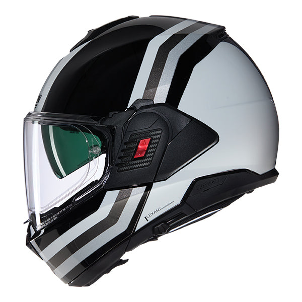 Nolan N120-1 Lineo 348 Helmet - White / Black