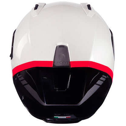 Nolan N60-6 Sport Vern Speciale 347 Helmet - White / Red / Black
