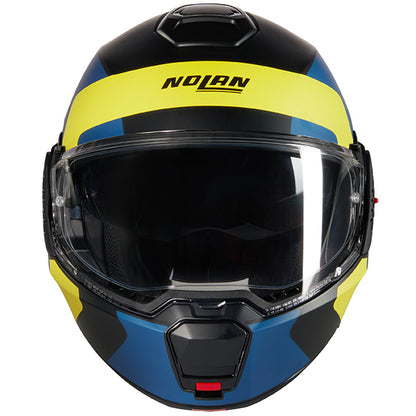 Nolan N120-1 Omocromo 346 Helmet - Black / Blue / Yellow