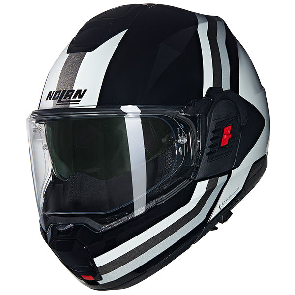 Nolan N120-1 Lineo 348 Helmet - White / Black