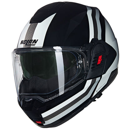 Nolan N120-1 Lineo 348 Helmet - White / Black