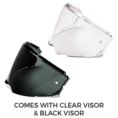 Nolan N120-1 Vern Speciale 341 Helmet - Black / Grey