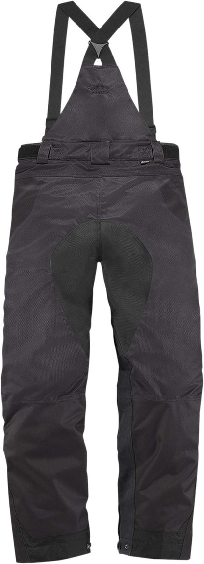 Icon Raiden DKR Waterproof Textile Motorcycle Trousers - Black