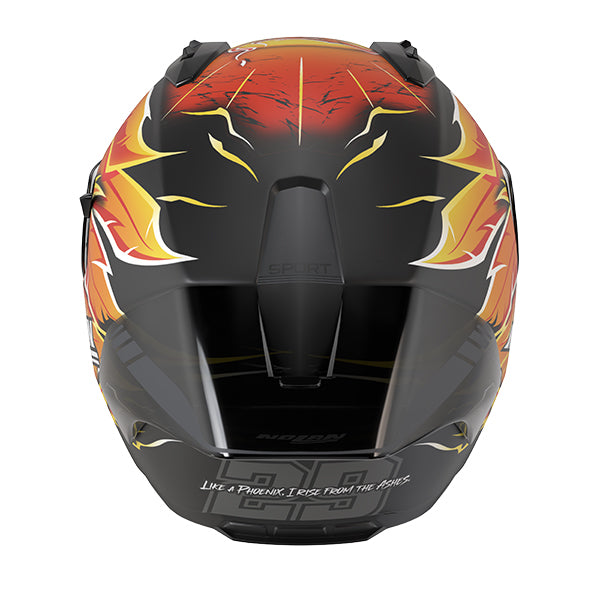 Nolan N60-6 Sport Iannone Replica 360 Helmet - Orange / Black