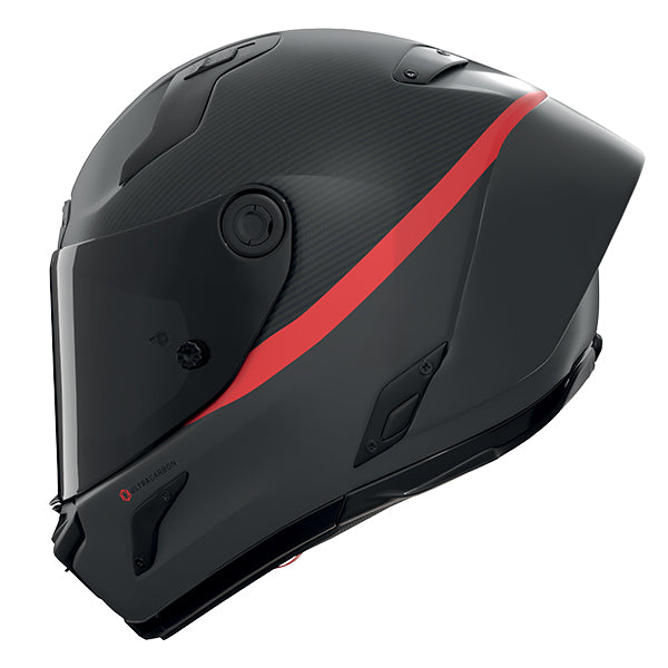 Nolan X-804 RS DOC 359 Helmet - Carbon / Black / Red