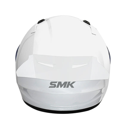 SMK Stellar Unicolour Helmet GL1000 - White