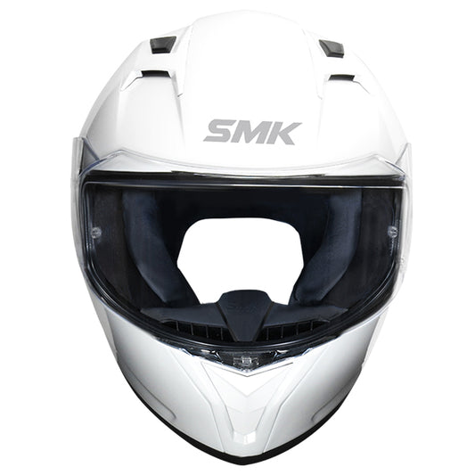SMK Stellar Unicolour Helmet GL1000 - White