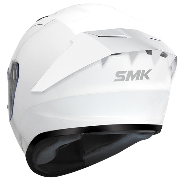 SMK Stellar Unicolour Helmet GL1000 - White