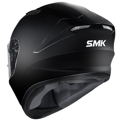 SMK Stellar Unicolour Helmet GL200 - Black
