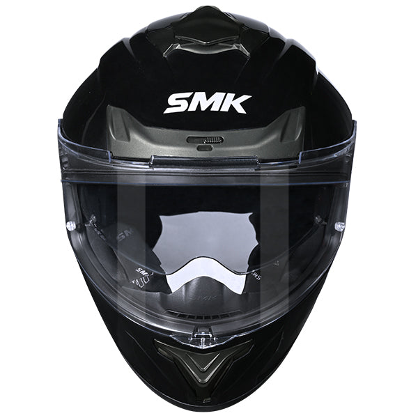 SMK Typhoon Unicolour Helmet GL200 - Black